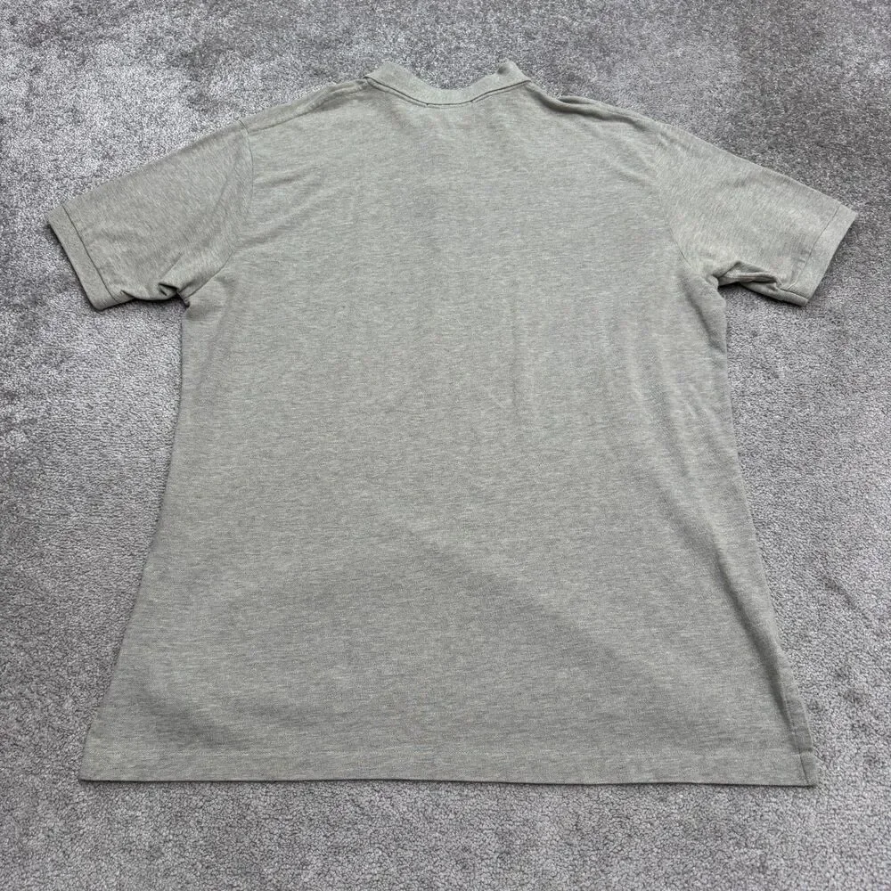 Polo By Ralph Lauren Short Sleeve Cotton Polo Shirt Mens XXL Gray Casual Preppy